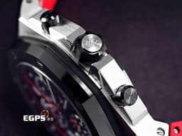 Audemars Piguet AP錶 愛彼錶 Royal Oak Offshore 26470SO 皇家橡樹離岸型 26470SO.OO.A002CA.01 不鏽鋼材質 <font color=#ffffff>黑熊 黑色陶瓷圈款</font> <font color=#70cce1>已回原廠洗油保養更換機芯</font> <font color=#ff0000>2019年保卡</font> 計時碼表 自動上鏈 42mm
