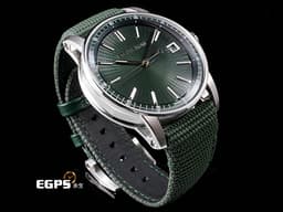 Audemars Piguet 愛彼 AP錶 CODE 11.59系列 15210ST.OO.A056KB.01 <font color=#63c522>綠色同心圓漣漪紋飾面盤</font> 大三針 不鏽鋼 <font color=#FF0000>2024年保單</font> 自動上鍊 41mm