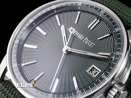 Audemars Piguet 愛彼 AP錶 CODE 11.59系列 15210ST.OO.A056KB.01 <font color=#63c522>綠色同心圓漣漪紋飾面盤</font> 大三針 不鏽鋼 <font color=#FF0000>2024年保單</font> 自動上鍊 41mm
