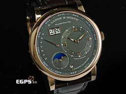 A.LANGE & SOHNE 朗格 LANGE 1 345.033 <font color=#fffaf0>大日期窗 萬年曆 玫瑰金材質 銀灰色面盤</font> <font color=#FF0000>2021年保單 配件齊全<font color=#005AB5> </font> </font> 自動上鍊 <font color=#FFFF33> 此錶歡迎各路錶友以 PP、AP、勞力士 來店交換，本店將以最高價評估～</font> 41.9mm