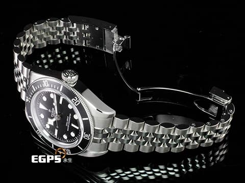 TUDOR 帝舵 Heritage Black Bay 碧灣 7941A M7941A1A0NU-0003 雪花針 黑水鬼 搭配快速調節「T-fit」折疊扣 水鬼 自製機芯 2025年保單 潛水錶 自動上鍊 41mm