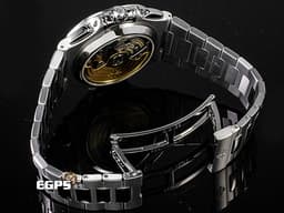 Patek philippe 百達翡麗 PP Nautilus 鸚鵡螺 金鷹 不鏽鋼材質 5980/1A-001&nbsp;<font color="#0582f5">漸層黑灰色橫條紋面盤</font> 自動上鍊 40.5mm