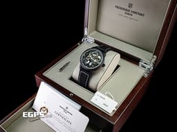 Frederique Constant 康斯登 SLIMLINE 不銹鋼碳灰色DLC類鑽碳鍍層材質 FC-775PS4TS6 <font color=#00FFFF> 自製機芯萬年曆 PETER SPEAKE 限量版 <font color=#FF0000>全球限量35只 2024年保單</font> </font> 自動上鍊 42mm