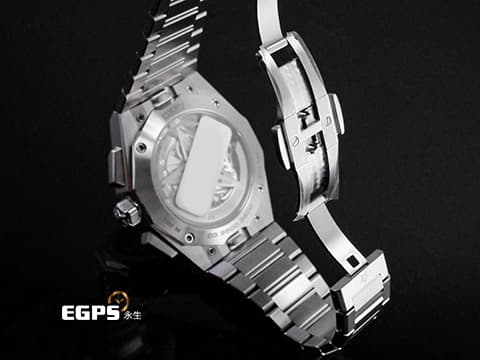 ZENITH 真力時 DEFY Skyline 碟飛 天際線 03.9500.3600/51.I001&nbsp;藍色四芒星飾太陽紋面盤&nbsp;高振頻 1/10秒 計時碼表 不鏽鋼材質&nbsp;2024年台灣公司貨 新式錶帶快拆設計 附原廠藍色橡膠錶帶  自動上鍊 42mm