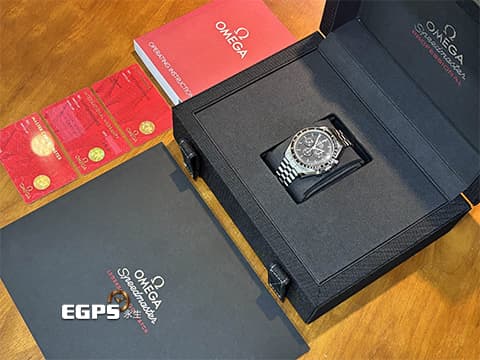 OMEGA 歐米茄 Speedmaster Moonwatch Professional 超霸 專業 登月錶 31030425001002 計時碼表 不鏽鋼 2023年保單 透明錶背款 台灣公司貨 同軸擒縱 手上鍊 42 mm