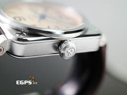Bell &amp; Ross 柏萊士 Instrument系列 BR03-A Copper <font color="#FFA488">電鍍金銅紅棕色面盤 鮭魚面</font> 大三針 <font color="#2828FF">藍鋼指針</font> BR03A-GB-ST/SCA 不鏽鋼 <font color="#FF0000">2024年保單</font> 自動上鍊 41mm