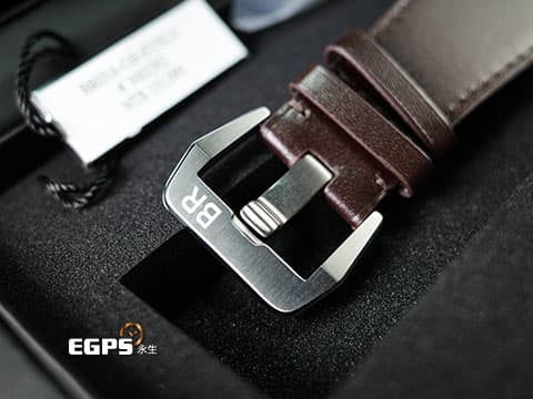 Bell &amp; Ross 柏萊士 Instrument系列 BR03-A Copper 電鍍金銅紅棕色面盤 鮭魚面 大三針 藍鋼指針 BR03A-GB-ST/SCA 不鏽鋼 2024年保單 自動上鍊 41mm