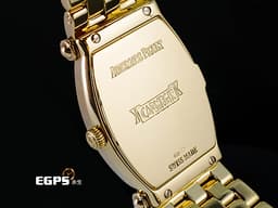 Audemars Piguet AP 愛彼 14946BA 18K黃金材質 <font color=#ffff00>原廠鑲嵌漫天星鑽石面盤、錶耳、鍊帶 原廠鑲嵌鑽石時標</font> <font color=#ff0000>附原廠出廠證明書</font> 手動上鍊 30x21.5mm