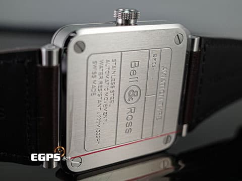 Bell &amp; Ross 柏萊士 Instrument系列 BR03-A Copper 電鍍金銅紅棕色面盤 鮭魚面 大三針 藍鋼指針 BR03A-GB-ST/SCA 不鏽鋼 2024年保單 自動上鍊 41mm