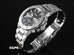 ORIS 豪利時 Aquis Date 時間之海 0173377304153 不鏽鋼材質 <font color=#FFFFFF>灰色面盤</font> <font color=#FF0000>2024年保單</font> 潛水錶 自動上鍊 43.5mm