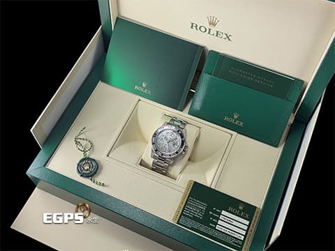 ROLEX 勞力士 GMT Msater II 格林威治型 116759 116759SA 18K白金材質 原鑲藍寶石鑲鑽錶圈、滿天星鑽石面盤、鑲鑽錶耳   此錶歡迎各路錶友以PP、AP、勞力士 來店交換，本店將以最高價評估～ 自動上鍊 40mm