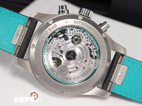 IWC 萬國 Pilot`s Chronograph 41 飛行員 Mercedes-AMG PETRONAS F1 馬石油 IW388108 馬石油綠特別版 計時碼錶 星期日期&nbsp;鈦金屬&nbsp;2024年保卡 台灣公司貨 最新EasX-CHANGE錶帶更換系統 飛行錶 自動上鍊 41mm