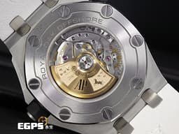 Audemars Piguet 愛彼 AP錶 Royal Oak Offshore Diver 皇家橡樹 離岸型 15710ST.OO.A002CA.01 黑呆 大三針 15710 ST <font color=#FF0000>透背款<font color=#ffff00> 2016年保單 </font></font> 潛水錶 自動上鍊 42mm