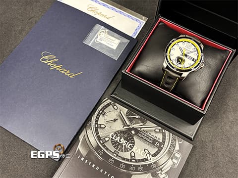 CHOPARD 蕭邦 Mille Miglia系列 GPMH Power Control 摩洛哥大獎賽 168569-3001 大三針 動能顯示 鈦金屬 2023年保單 賽車錶 自動上鍊 44.5mm