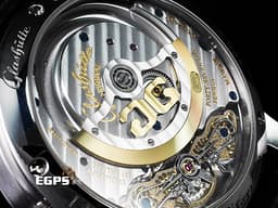 GLASHUTTE ORIGINAL 格拉蘇蒂 Pano PanoMaticLunar 1-90-02-42-32-05 不鏽鋼材質 <font color=#ffff00>偏心月相 德式經典大日期窗 透明底蓋 雙鵝頸</font> <font color=#FF0000> 2023保單 商務菁英，低調穩重的選擇 </font> 自動上鍊 40mm