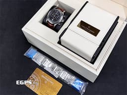 Carl F. Bucherer 寶齊萊 Manero 馬利龍系列 00.10919.08.33.01 不鏽鋼材質 <font color=#fdd684>自製天文台認證機芯 飛返計時碼表 古典優雅氣質黑面盤搭配鱷魚皮錶帶</font> <font color=#ff0000>2022年保卡 台灣公司貨 附原廠全新鏈帶 </font> 自動上鍊 43mm