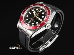 TUDOR 帝舵 Heritage Black Bay 碧灣 7941A1A0RU-0002 雪花針 <font color="#CE0000">酒紅色鋁圈 紅水鬼 </font> 7941A 1A0RU 水鬼 不鏽鋼 <font color="#FF0000">自製機芯 2025年保單 橡膠錶帶搭配快速調節「T-fit」摺疊扣 &nbsp;</font>潛水錶 自動上鍊 41mm