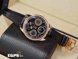 IWC 萬國 Portugieser Perpetual Calendar 葡萄牙 IW503702 <font color="#ffeb85">18K Armor Gold材質錶殼 萬年曆 月相盈虧 七日鍊 曜石黑面盤</font>&nbsp;<font color="#FF0000">2024年保卡 台灣公司貨 僅試戴極新品</font>&nbsp;自動上鍊 44.2mm