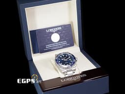 LONGINES 浪琴 Hydro Conquest GMT 康卡斯 深海征服者 L38904966&nbsp;<font color="#4169e1">藍色陶瓷錶圈 藍色面盤 藍水鬼</font>&nbsp;浪鬼 兩地時區 不鏽鋼 <font color="#FF0000">2025年保單</font> 潛水錶 自動上鍊 43mm