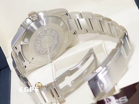 LONGINES 浪琴 Hydro Conquest GMT 康卡斯 深海征服者 L38904966&nbsp;藍色陶瓷錶圈 藍色面盤 藍水鬼&nbsp;浪鬼 兩地時區 不鏽鋼 2025年保單 潛水錶 自動上鍊 43mm