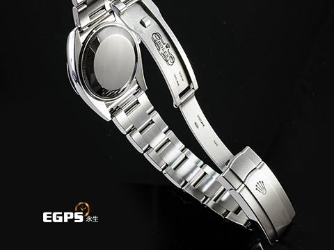 ROLEX 勞力士 Oyster Perpetual Air-King 114200 蠔式恆動 空中霸王 藍色柱狀時標 自動上鏈 34mm