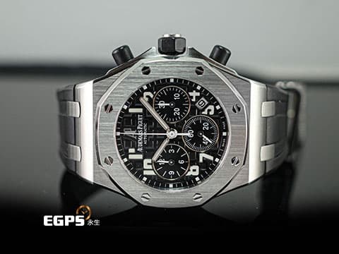 Audemars Piguet 愛彼 AP錶 Royal Oak Offshore 26283ST 皇家橡樹 離岸型 計時碼表 26283 ST  台灣公司貨 自動上鍊 37mm