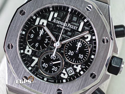 Audemars Piguet 愛彼 AP錶 Royal Oak Offshore 26283ST 皇家橡樹 離岸型 計時碼表 26283 ST  台灣公司貨 自動上鍊 37mm