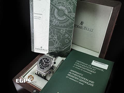 Audemars Piguet 愛彼 AP錶 Royal Oak Offshore 26283ST 皇家橡樹 離岸型 計時碼表 26283 ST  台灣公司貨 自動上鍊 37mm