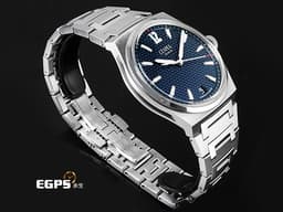 Czapek &amp; Cie Antarctique Passage de Drake Deep Blue 1530-II-RT-P/S 不鏽鋼材質 <font color="#49bcd7"> 梯形圖案深藍色面盤 對稱美學</font> <font color="#ffff00">  </font><font color="#ff0000"> 獨立製錶 獨立自製機芯 SXH5 鉑金自動盤 7座錶橋 2024年保單</font> 自動上鍊 40.5mm