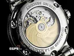 BREGUET 寶璣 Marine Big Date 5817 航海系列 航海家 5817ST/12/SM0 <font color="#dbdbdb">銀白色雕紋面盤</font>&nbsp;<font color="#023cc5">藍鋼寶璣式指針、羅馬數字時標</font> 大日期窗 不鏽鋼<font color="#70cce1">&nbsp;</font><font color="#ff0000">2023年已送原廠保養</font> 自動上鍊 潛水錶 39mm