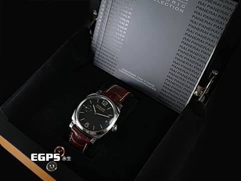 PANERAI 沛納海 Radiomir 1940 三日鍊 PAM514 菸草面 PAM00514 三明治面盤 2018年保單 手上鍊 47mm