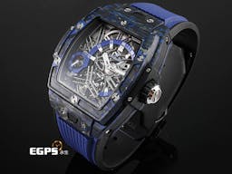 Hublot 宇舶 Spirit Of Big Bang Titanium 42 大爆炸 靈魂系列 645.QL.7117.RX <font color=#ffff00>極輕 碳纖維材質 陀飛輪鏤空面盤</font> <font color=#ff0000>5日動力儲存顯示 限量100支 新錶訂價：3,107,000元 </font>手動上鍊 42mm