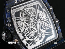 Hublot 宇舶 Spirit Of Big Bang Titanium 42 大爆炸 靈魂系列 645.QL.7117.RX <font color=#ffff00>極輕 碳纖維材質 陀飛輪鏤空面盤</font> <font color=#ff0000>5日動力儲存顯示 限量100支 新錶訂價：3,107,000元 </font>手動上鍊 42mm