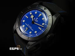 Tudor 帝舵 Black Bay Ceramic 碧灣 79210 CNU-0007 雪花針 大三針 <font color="#9c9893">黑色陶瓷材質</font> <font color="#4169e1">藍色面盤</font>&nbsp;<font color="#FF0000">2025年保卡</font> 潛水錶 自動上鍊 41mm