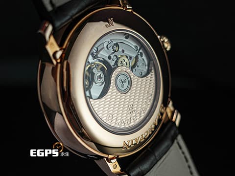 BLANCPAIN 寶鉑 Villeret 系列 Quantième Complet 6654-3642-55B 玫瑰金 全日曆、月相盈虧 經典白色奶油面盤 自動上鍊 40mm