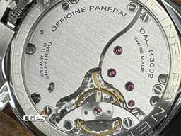 PANERAI 沛納海 Luminor PAM00423 PAM423 3日鍊 不鏽鋼材質 <font color=#FFFF00>經典 菸草面 PAM423 三明治面盤 動能顯示 </font> <font color=#ff0000>2017年保單</font> 手上鍊 47mm