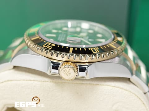 ROLEX 勞力士 Sea-Dweller 126603 蠔式 海使者 金字海使 單金 半金款 18K黃金 陶瓷錶圈 2021年保卡 排氦氣閥 潛水錶 自動上鍊 43mm