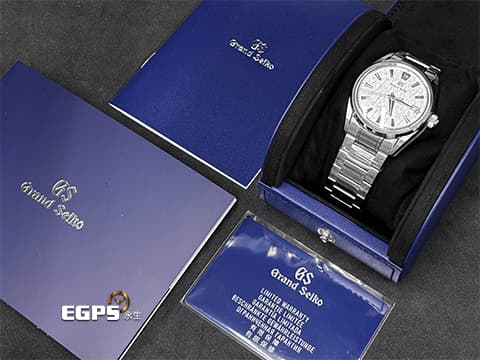 GRAND SEIKO 特級精工 GS 精工 Evolution 9系列 SLGH005 Hi-beat 高振頻 White Birch 白樺樹 以岩手縣精工高級時計工坊的白樺樹森林的木皮為靈感，展現與自然天地共生的永恆 不鏽鋼 2022年保單 自動上鍊 40mm