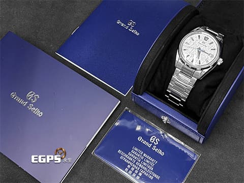 GRAND SEIKO 特級精工 GS 精工 Evolution 9系列 SLGH005 Hi-beat 高振頻 White Birch 白樺樹 以岩手縣精工高級時計工坊的白樺樹森林的木皮為靈感，展現與自然天地共生的永恆 不鏽鋼 2024年保單 自動上鍊 40mm