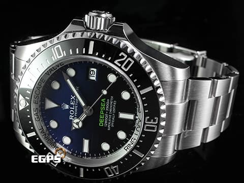 ROLEX 勞力士 Deepsea 海使者 D-Blue 136660DB 136660 MKII 水鬼王 最最最新的深海漸層藍黑面盤 以往的厚重形象變薄了~ 舒適度滿分的霸氣首選~～  136660DB 陶瓷框  2024年最新保卡 潛水錶 自動上鍊 44mm