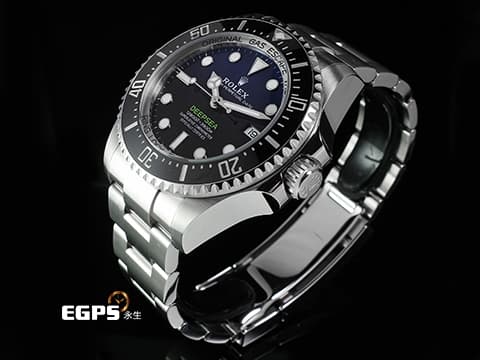 ROLEX 勞力士 Deepsea D-Blue 蠔式 海使者 136660 DB 深海 水鬼王 漸層藍面盤 136660DB 不鏽鋼 陶瓷錶圈 2025年保單 排氦氣閥 炎炎夏日最佳潛水錶！ 自動上鍊 44mm