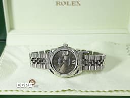 ROLEX 勞力士 Datejust 31 蠔式日誌型 178344 <font color="#707038">深灰色面盤</font> 不鏽鋼 <font color="#cadff0">原廠雪花式鑲嵌鑽石錶圈、VI鑲鑽時標</font> 經典 DJ31 <font color="#FF0000">台灣公司貨 紀念型（Jubilee）五銖錶帶</font> 自動上鍊 31mm