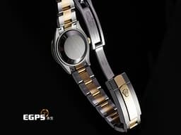 ROLEX 勞力士 DateJust 31 蠔式日誌型 278343RBR <font color=#6D8E23>原廠鑽圈、鑲鑽橄欖綠色花朵面盤 繡球花</font> 278343 RBR 半金款 18K黃金 <font color=#FF0000>2024年新式保卡 蠔式（Oyster）三節板帶</font> 自動上鍊 31mm