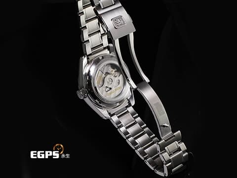 GRAND SEIKO 特級精工 GS 精工 Heritage Collection 44SG系列 SBGH299 高振頻 Hi-beat 岩手山 大三針&nbsp;錶盤設計源自「岩手山」高低起伏的山脊輪廓汲取靈感，銀色紋路宛如覆蓋皚皚雪白的山巒&nbsp;大三針 白鋼材質 2024年保單 自動上鍊 40mm