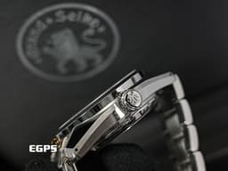 GRAND SEIKO 特級精工 GS 精工 Heritage Collection系列 SBGJ259 高振頻 Hi-beat GMT 兩地時區 <font color="#4cc844">Bamboo Garden Path「竹林道」錶盤以竹林小徑為靈感，綠色直條紋錶盤與淺綠色GMT指針，彷彿聽見竹幹互相碰撞發出聲音及竹葉沙沙聲交織著</font> 不鏽鋼 <font color="#FF0000">2022年保單 美國限定版</font> 自動上鍊 40mm