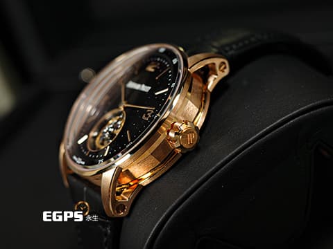 Audemars Piguet 愛彼 AP錶 Code 11.59系列 Flying Tourbillon 飛行 陀飛輪 26396OR.OO.D002CR.02 黑色砂金石琺瑯面盤 重現滿天繁星的夜空 玫瑰金材質 2022保單 26396 OR 歡迎各錶友以 PP、AP、RM、勞力士 來店交換，本店將以最高價評估～ 自動上鍊 41mm