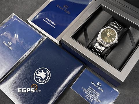 GRAND SEIKO 特級精工 GS 精工 Elegance Collection 節氣系列 SBGH271 Hi-beat 高振頻 錶盤設計源自 二十四節氣「立夏」，春色褪去迎來初夏的日光與清新，象徵夏日溫暖的薰風吹拂蒼翠茂盛的大地，有機紋理化為風的足跡 不鏽鋼 2025年保卡 自動上鍊 40mm