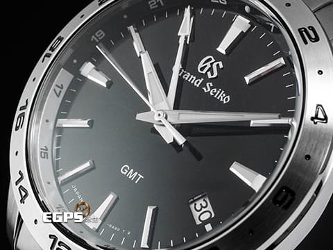 GRAND SEIKO 特級精工 GS GMT SBGN027G Sport Collection 兩地時區  不鏽鋼 2024年保單 自動上鍊 39mm