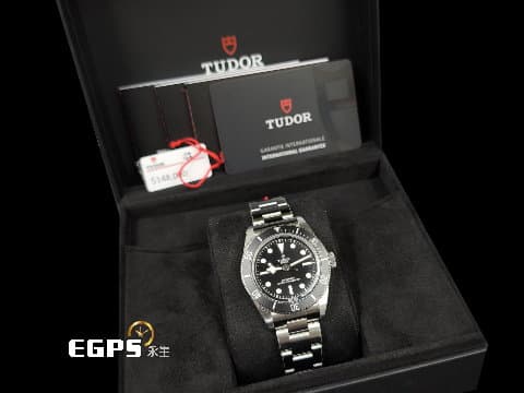 TUDOR 帝舵 Heritage Black Bay 碧灣 7941A1A0NU-0001 水鬼 新款黑水鬼 雪花針 不鏽鋼 7941A 自製機芯搭配最新快速調節「T-fit」折疊扣 2025年保單 潛水錶 自動上鍊 41mm