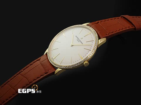 Vacheron Constantin 江詩丹頓 VC 傳承系列 81180/000R-9159 18K玫瑰金材質  簡約典雅 精鑲鑽石錶圈 6.79mm超薄厚度 手動上鏈 40mm